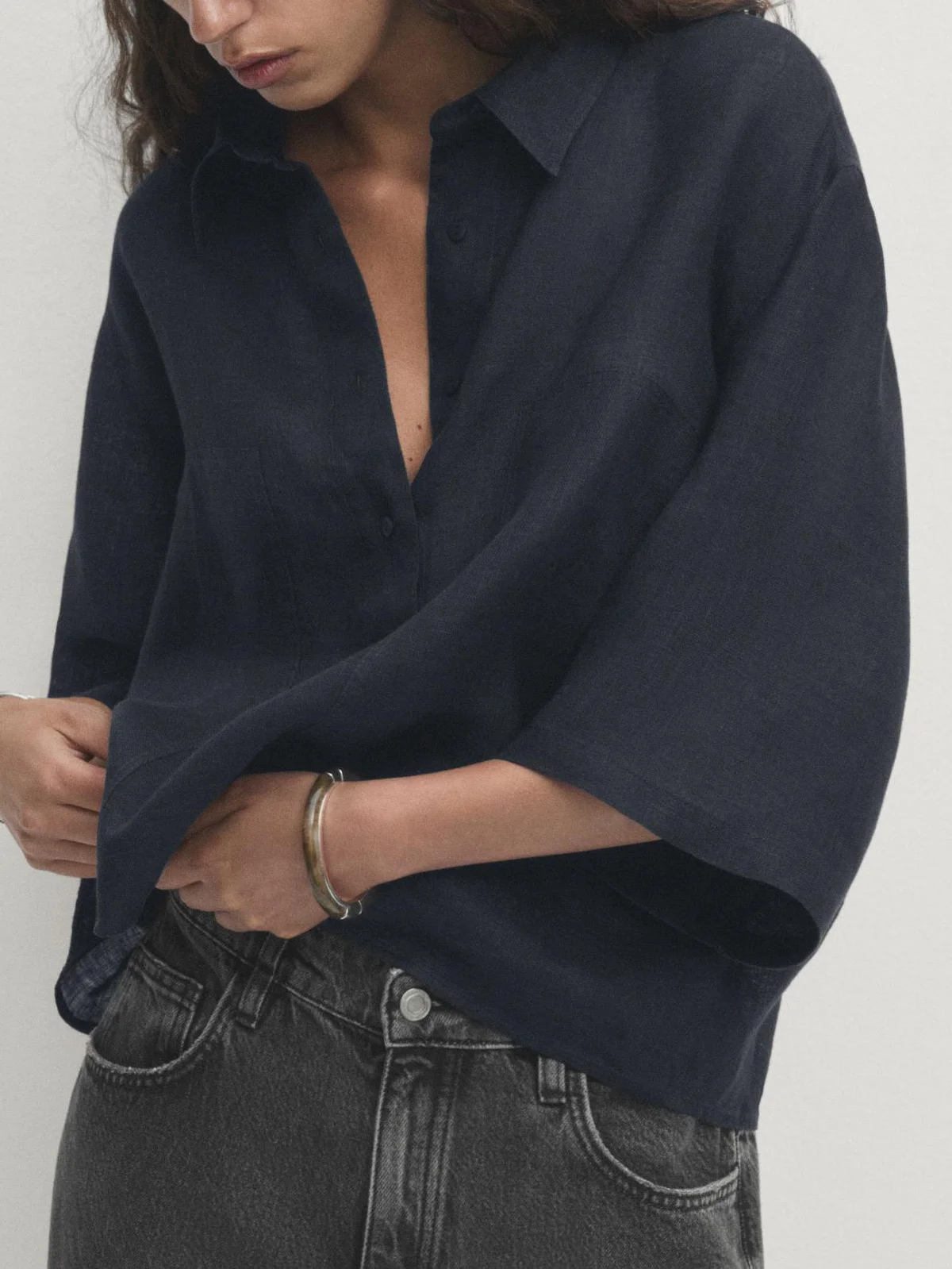 Linen Loose Blouse