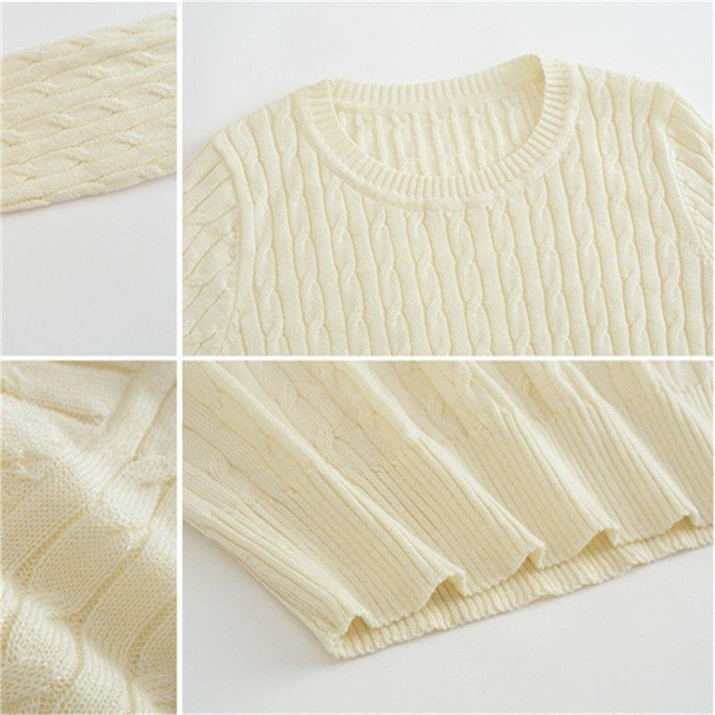 Crew Neck Casual Regular Fit Sweater