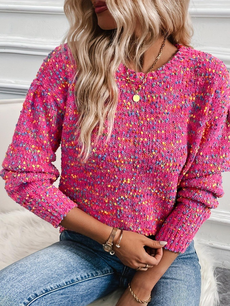 Loose Casual Crew Neck Sweater