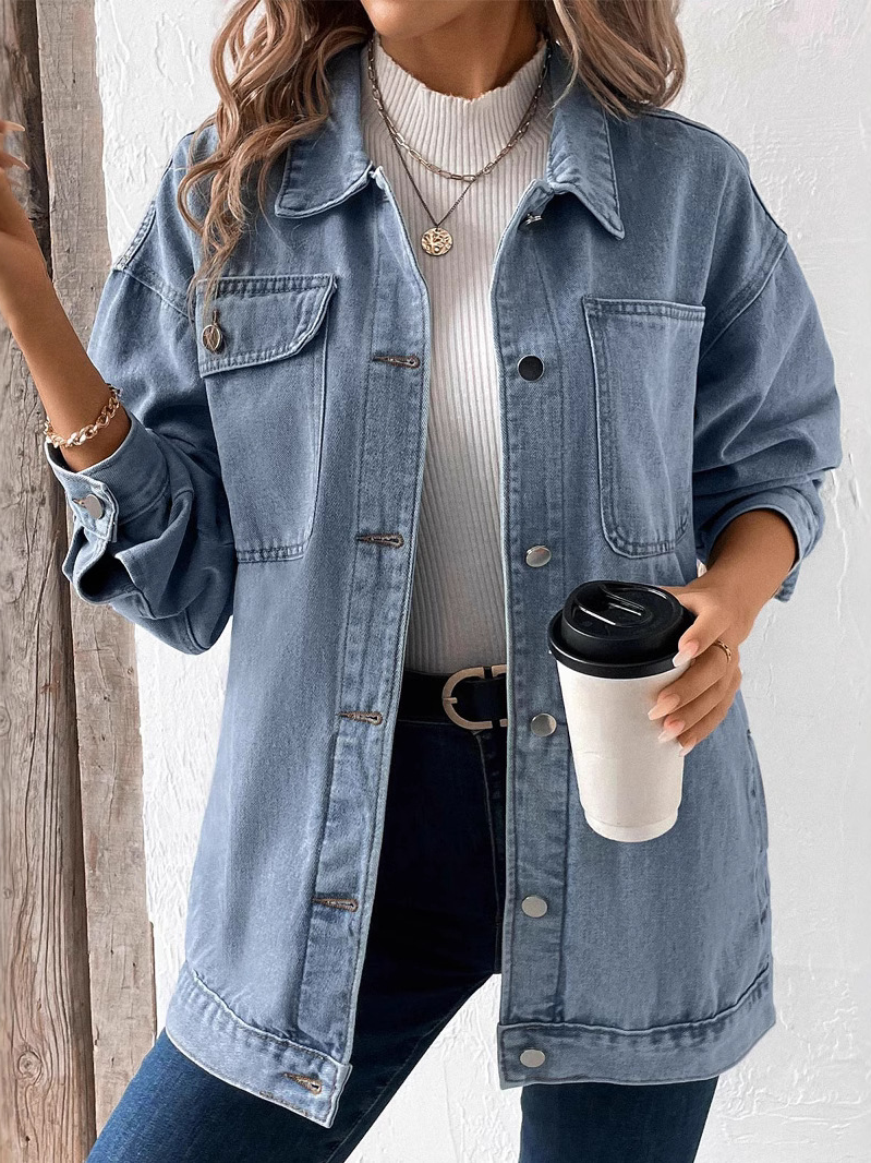 Denim Casual Loose Jacket