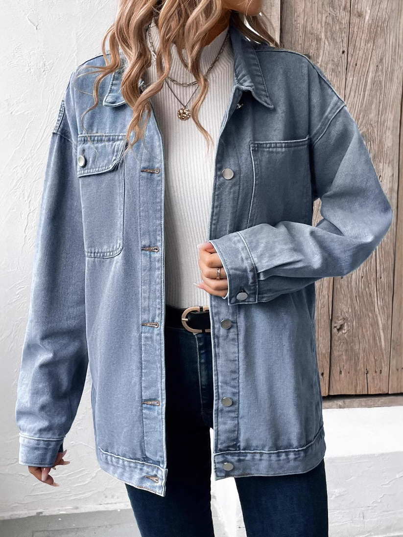 Denim Casual Loose Jacket