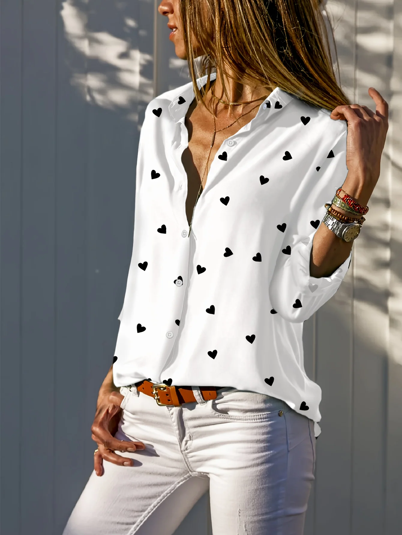 Valentine's Day Fashion Women's Casual Shirts