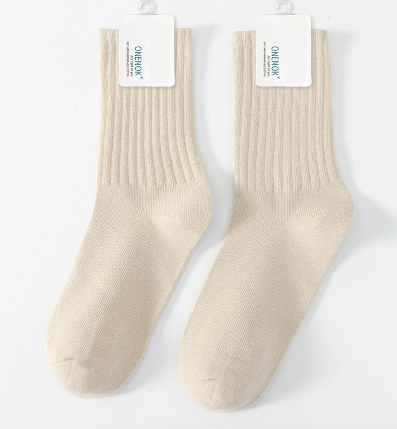 Antibacterial and deodorizing classic striped cotton socks