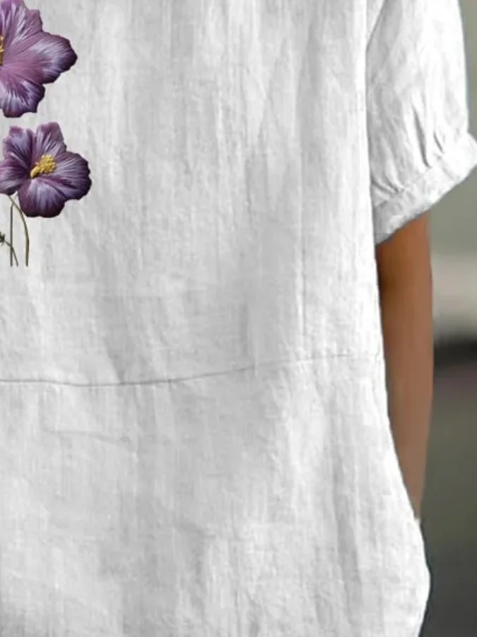 Loose Simple Blouse