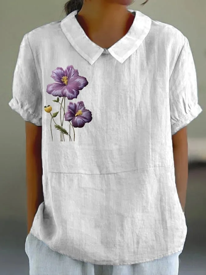 Loose Simple Blouse