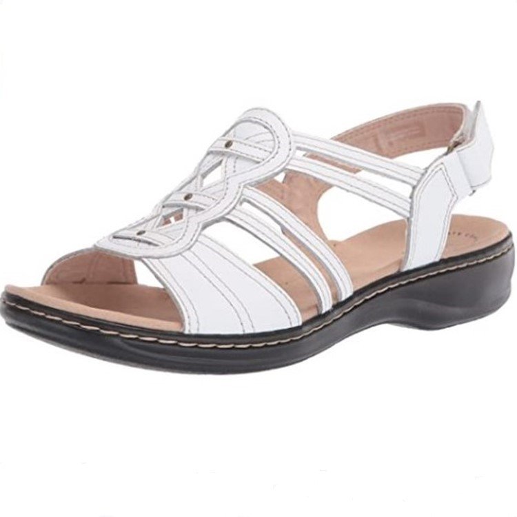 Europe and the United States foreign trade large size slippers new flat bottom casual open-toe beach sandals women's shoes