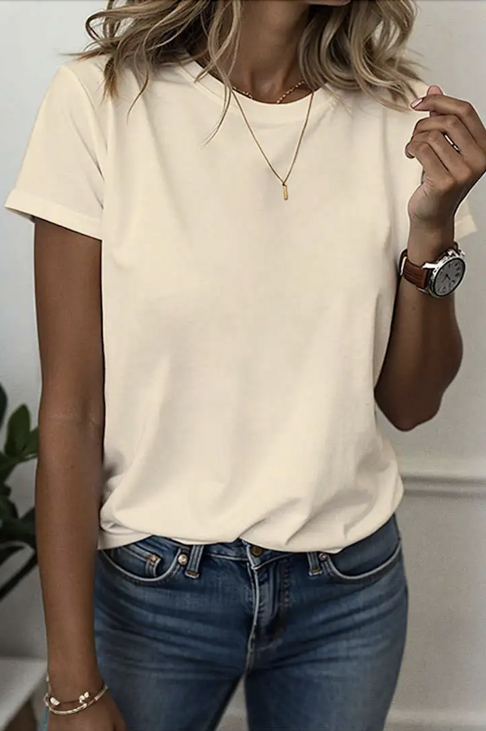 Women Animal Crew Neck Vintage Short Sleeve T-shirt