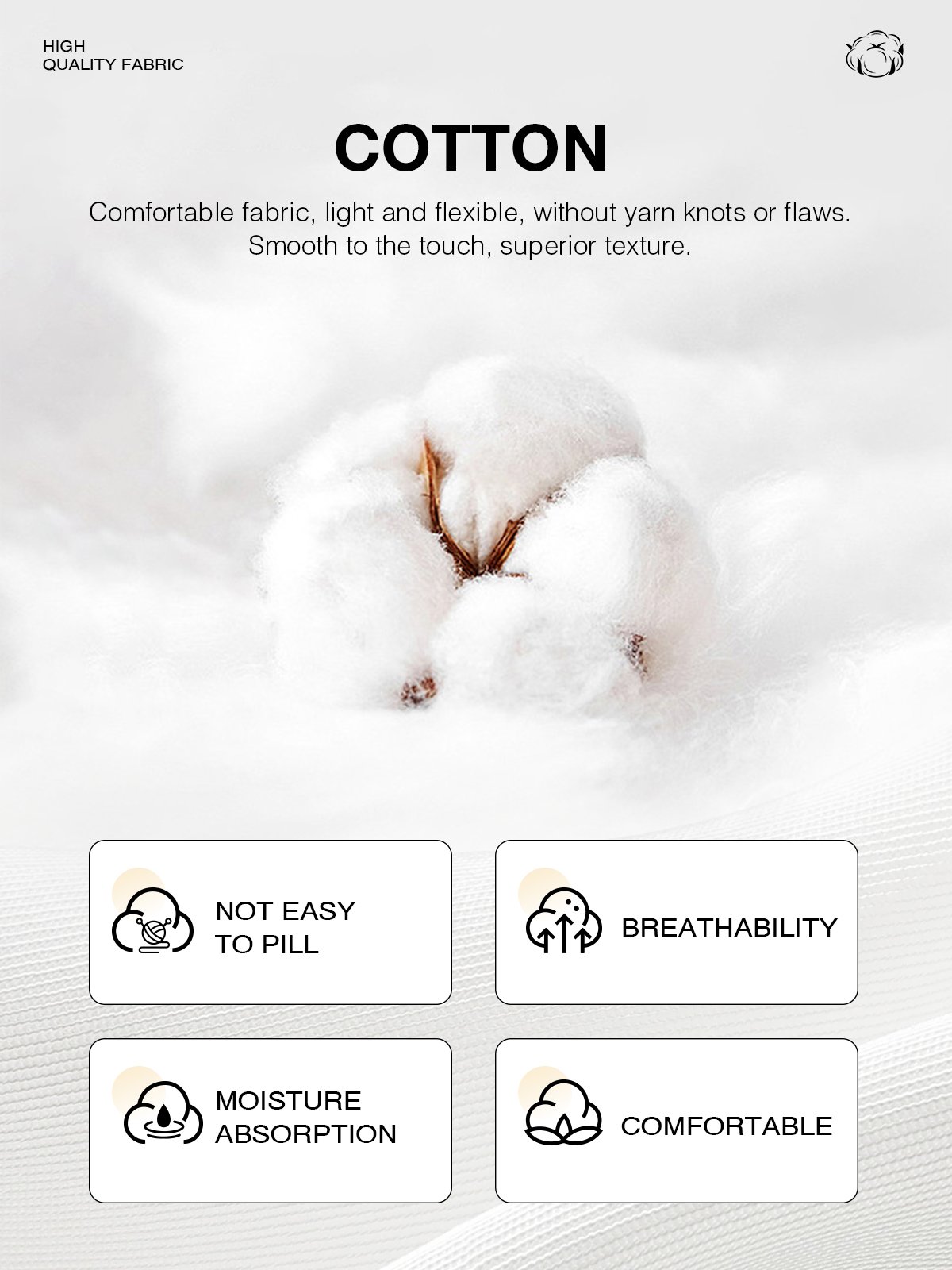 Cotton Regular Fit Simple Pants
