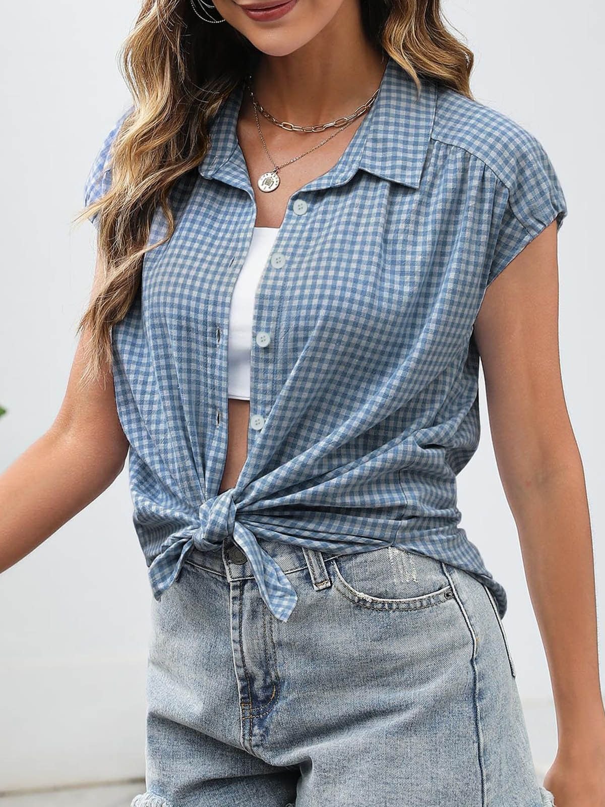 Vintage Regular Fit Plaid Shirt