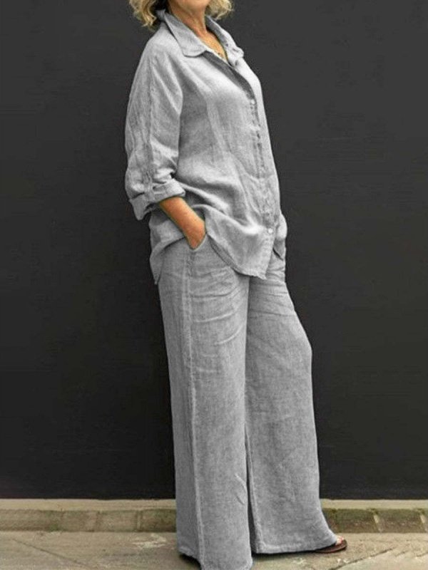 Women's Adjustable Strap Plain Daily Going Out Two-Piece Set Green Casual Spring/Fall Top With Pants Matching Set