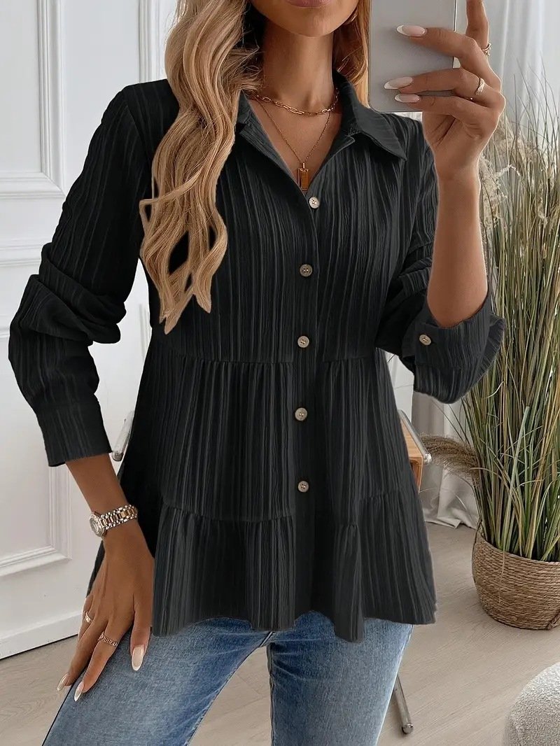 Cotton Casual Regular Fit Shirt Collar Shirt