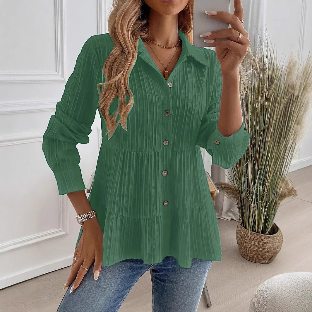 Cotton Casual Regular Fit Shirt Collar Shirt