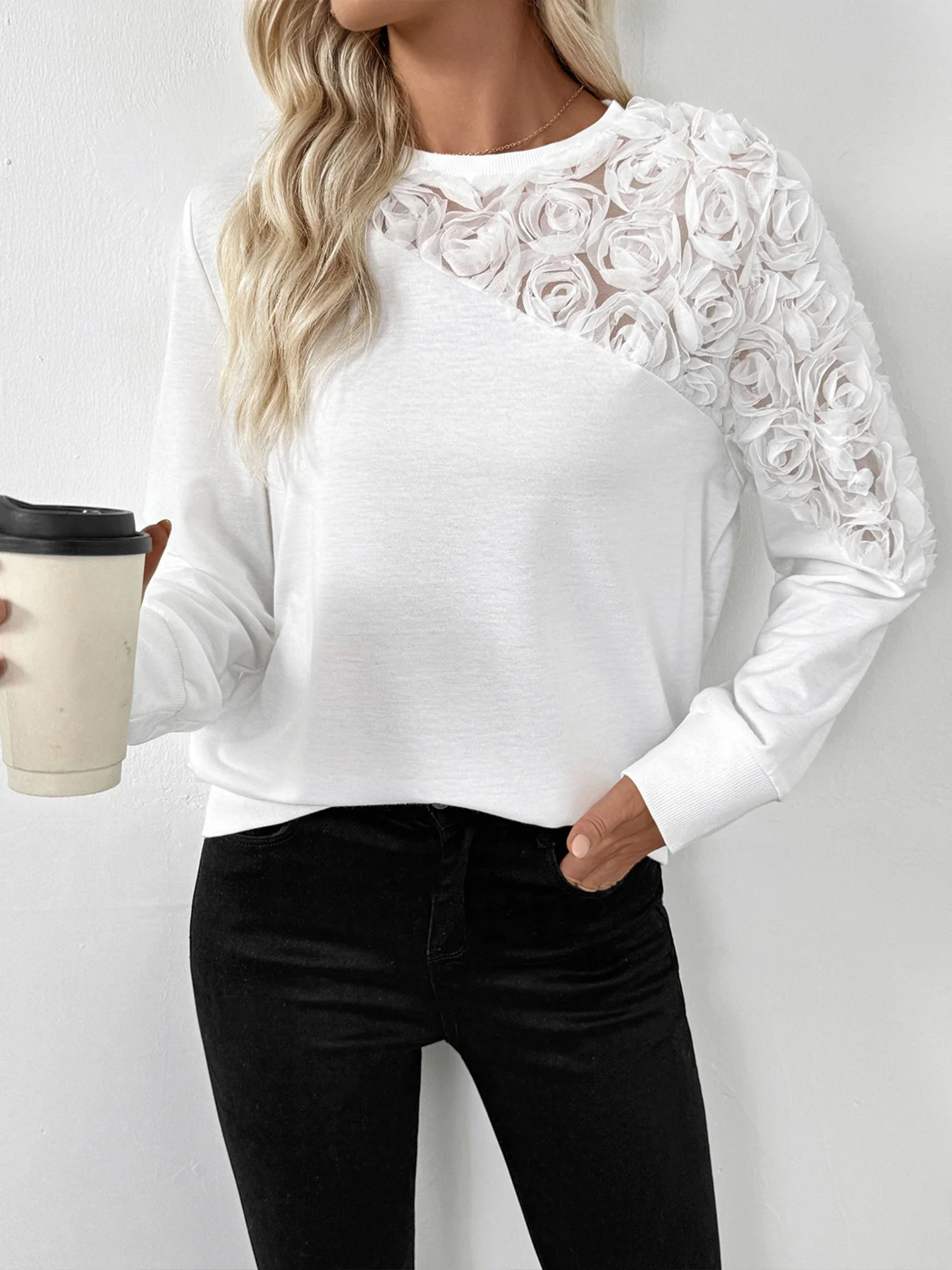 Regular Fit Casual Sweatshirt