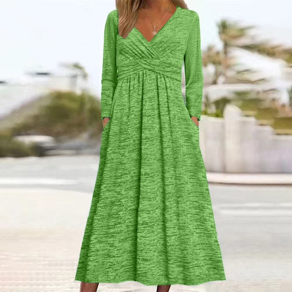 Cotton Casual Regular Fit Dress With No