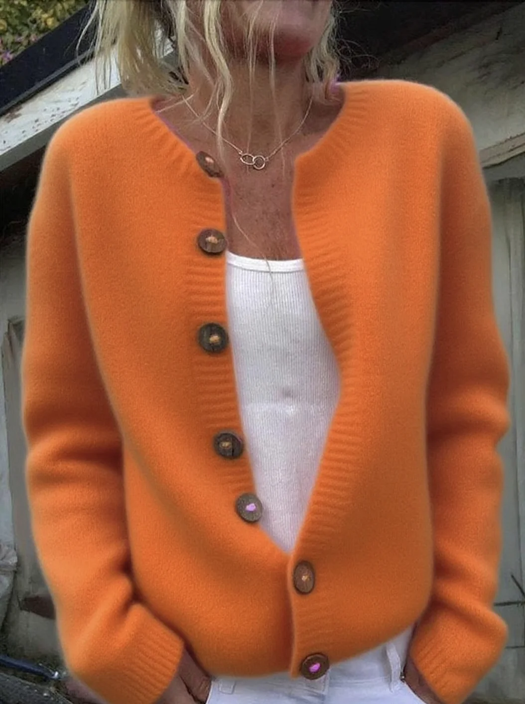Casual Stand Collar Halloween Cardigan