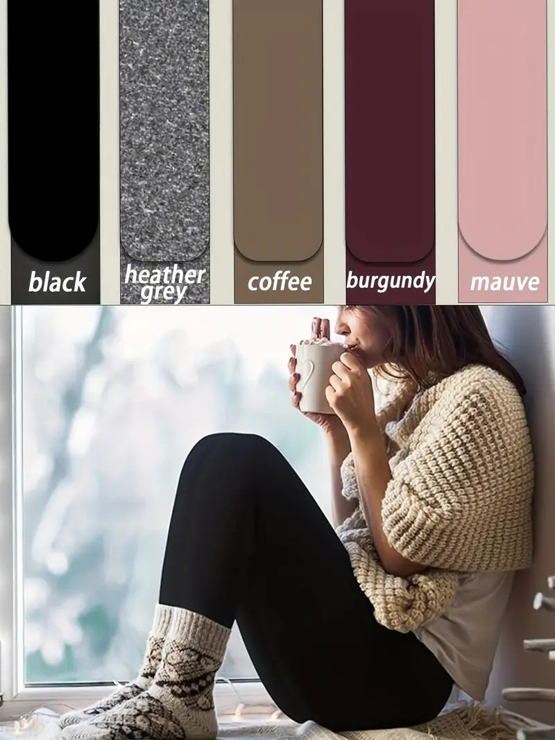 Plain Sports Regular Fit High-waisted Leggings Elastic Warm PlushLong Autumn And Winter Plush Warm Slimming And Tummy-controlling Yoga Pants Leggings