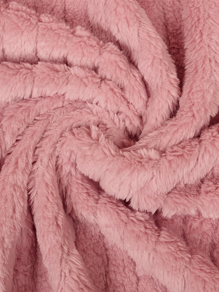 Autumn And Winter New Style Fur Plush Cardigan Lapel Short Buckle Regular Fit Coat