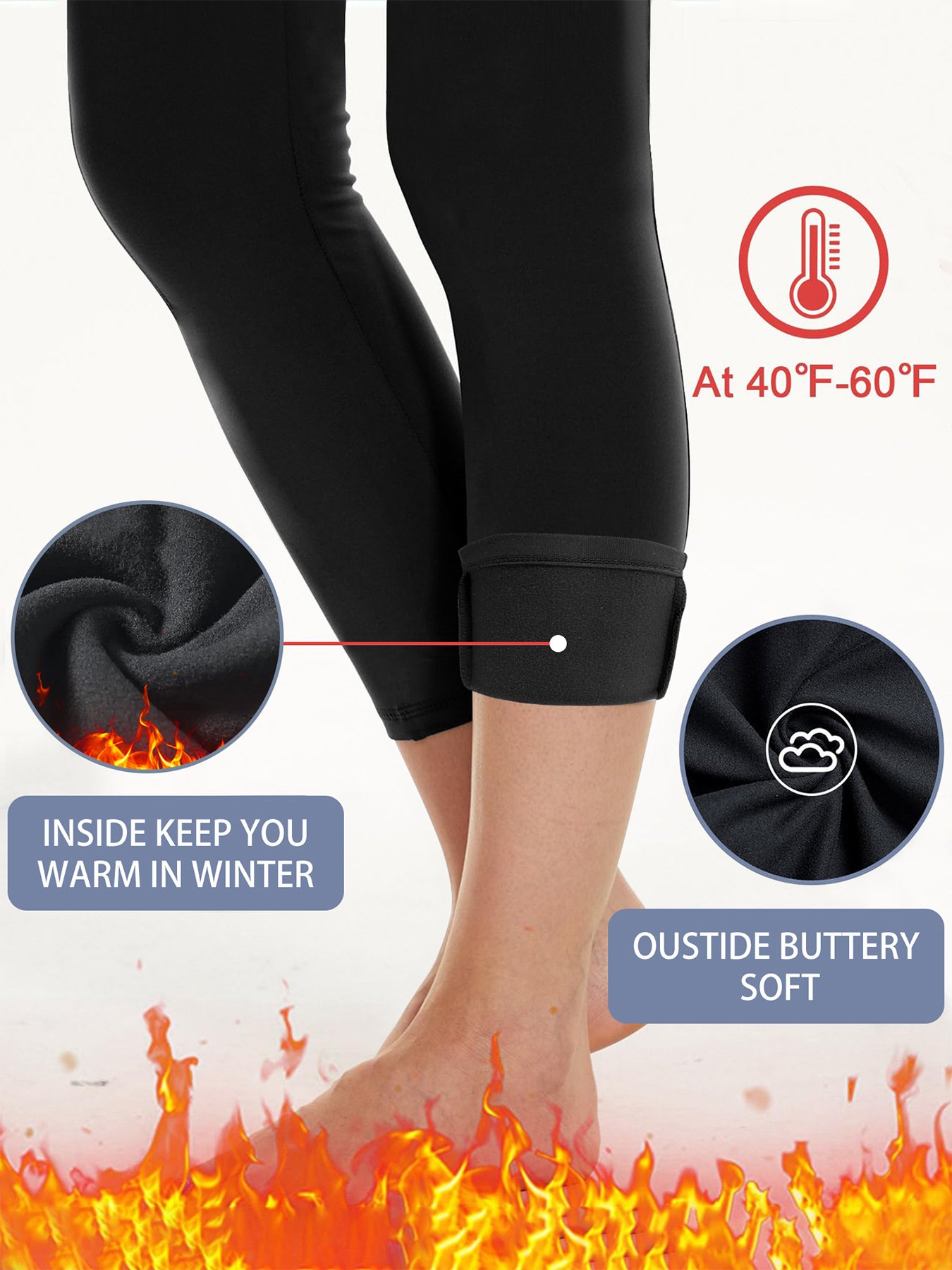 Autumn And Winter Pocket Plus Fleece Leggings High Waist Outer Wear Sports Yoga Pants