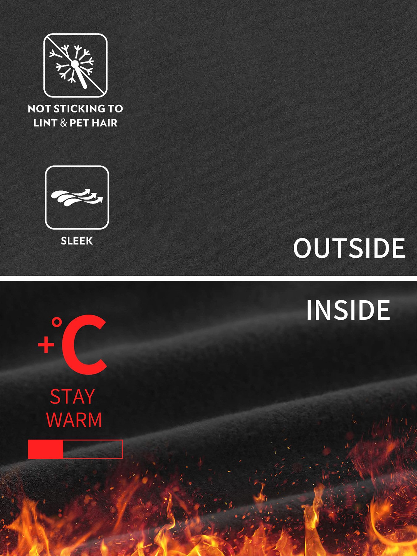 Autumn And Winter Pocket Plus Fleece Leggings High Waist Outer Wear Sports Yoga Pants