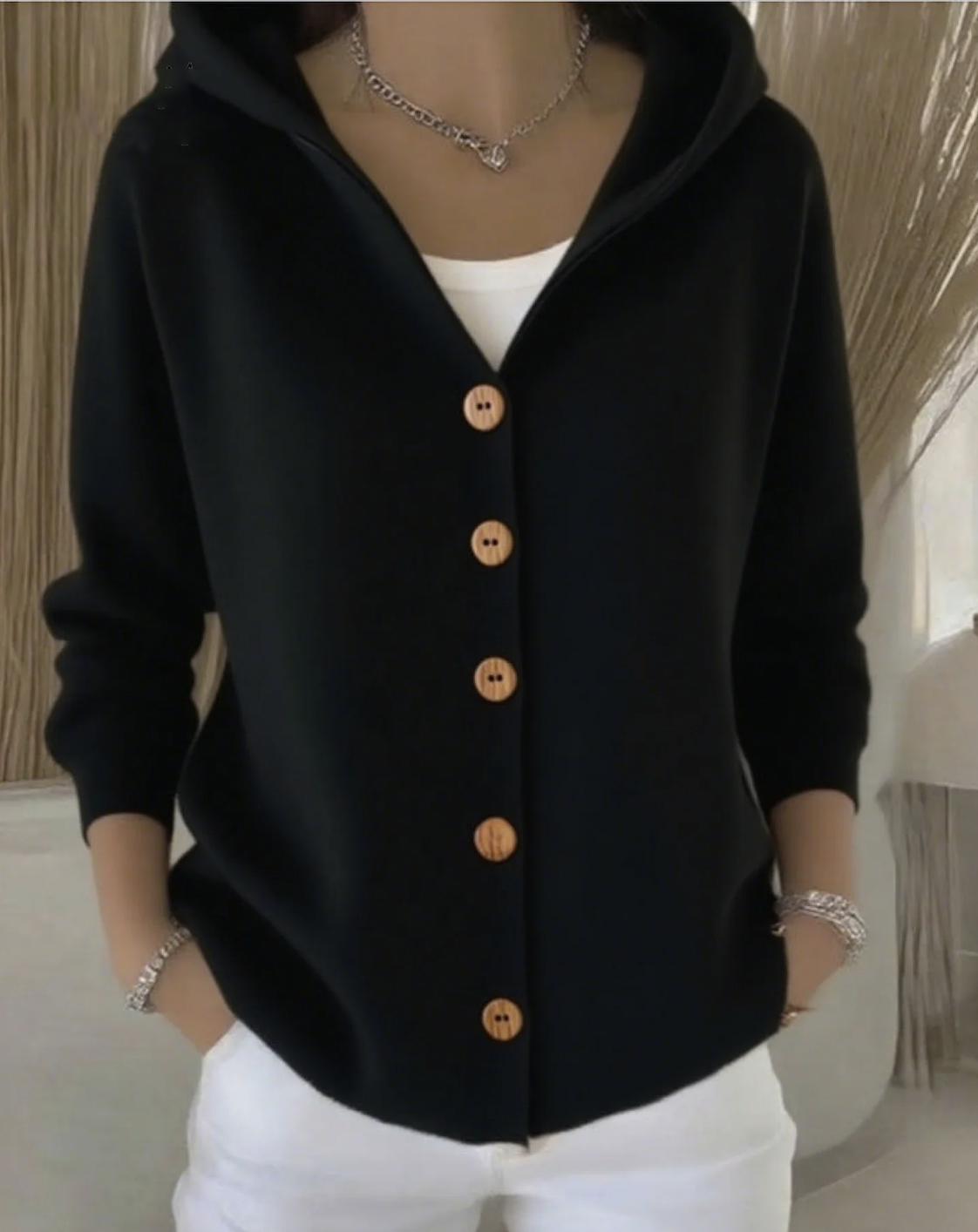 Casual Floral Cardigan