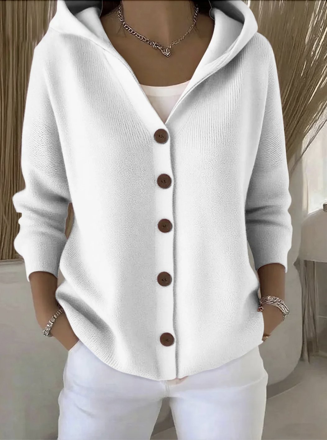 Casual Floral Cardigan