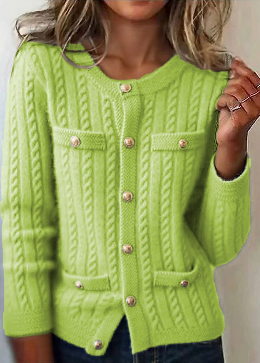 Regular Fit Cotton Casual Cardigan