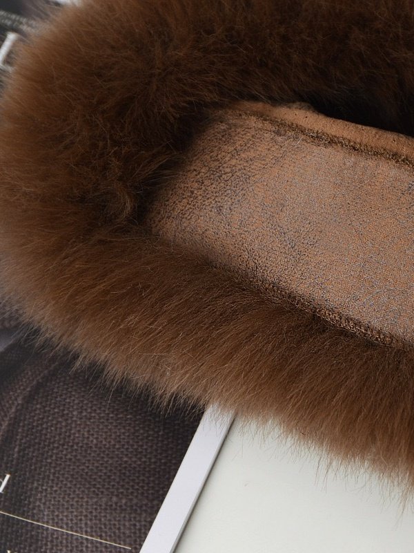 Plush Mongolian Hat For Women Thickened Autumn And Winter Windproof Cold-proof Warm Basin Hat Imitation Mink Fur Earmuffs Fisherman Hat