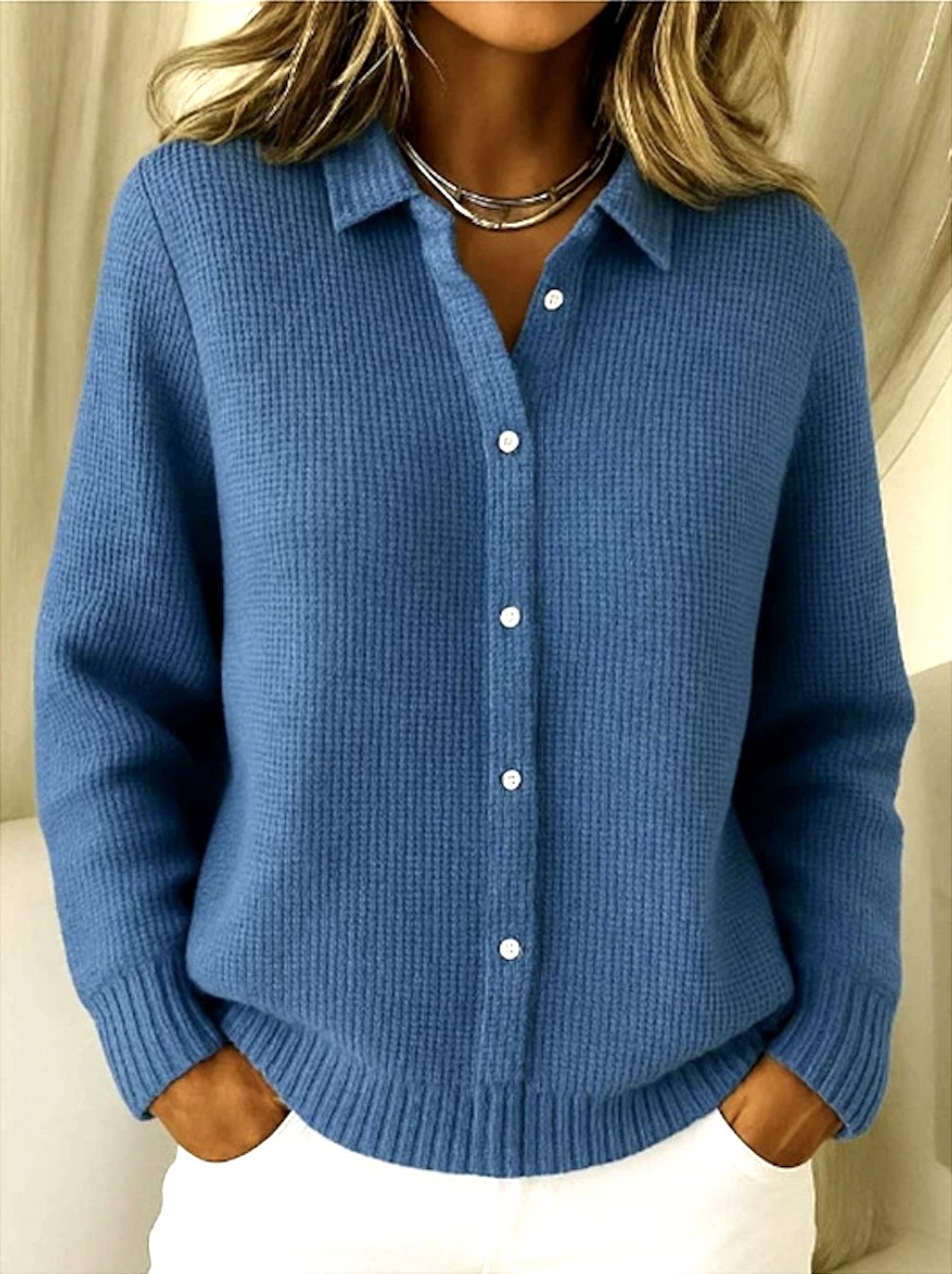 Casual Knitted Cardigan