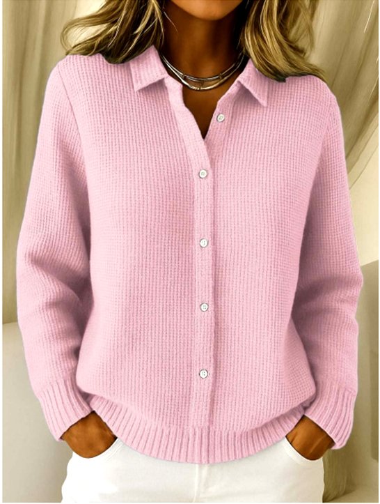 Casual Knitted Cardigan