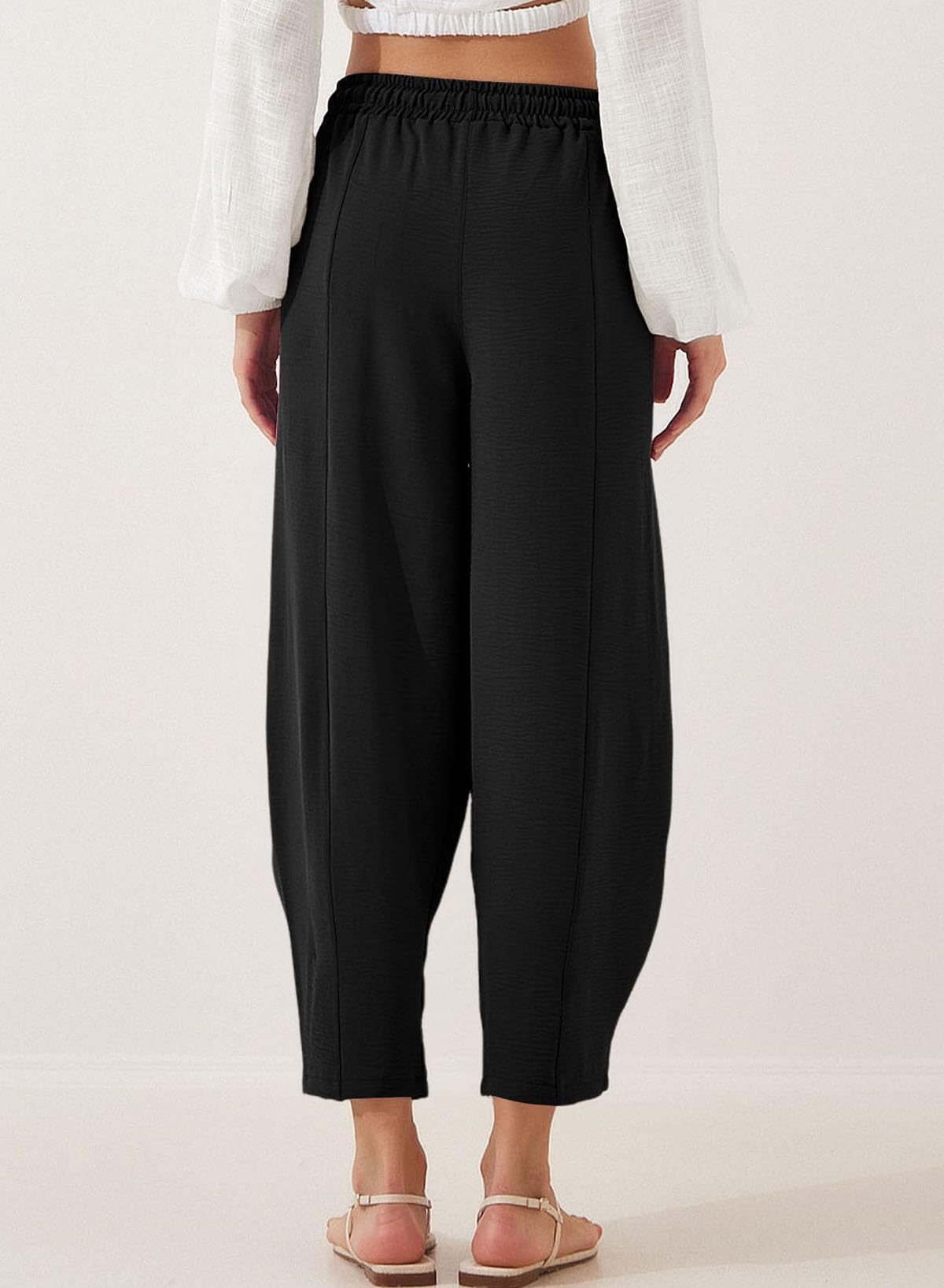 Plain Loose Simple Pants
