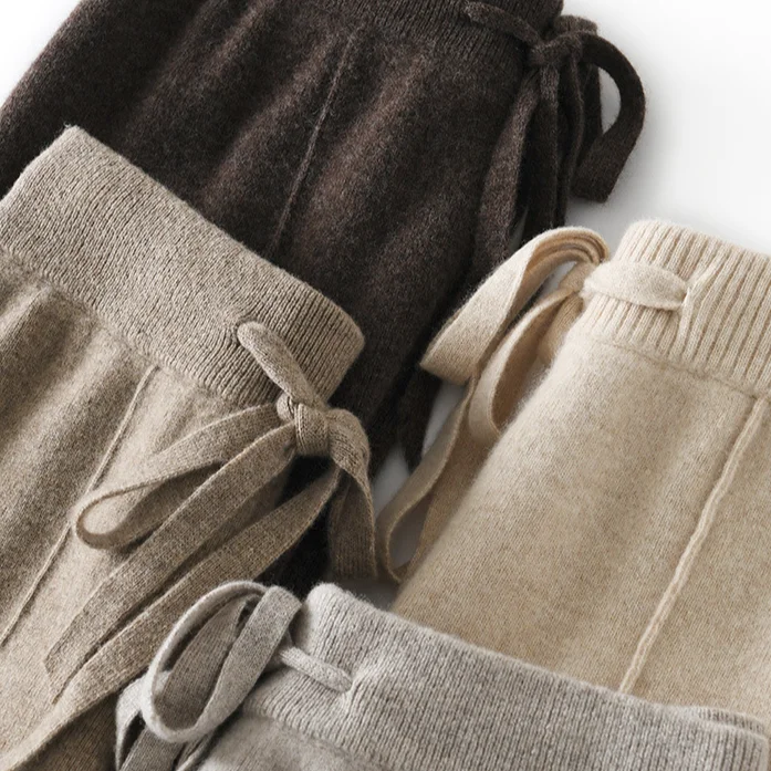 Imitation Cashmere Loose Casual Pants