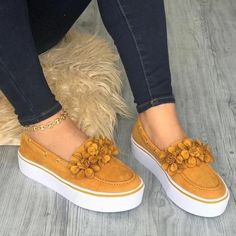 Slip on Faux Suede All Season Shoes