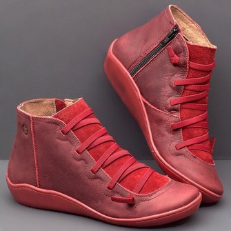 women vintage medieval high martin boots