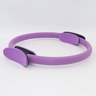 Yoga circle fiberglass crescent handle pilates circle magic circle