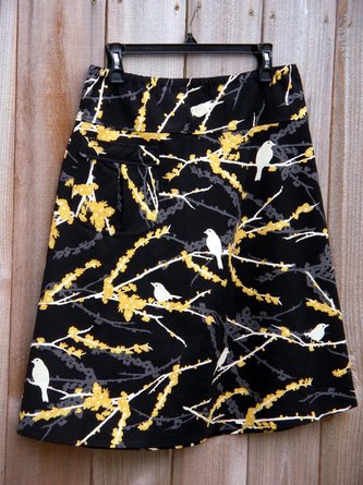 Cotton Vintage Skirt