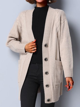 Wool/Knitting Casual Others Cardigan