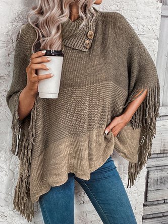 Wool/Knitting Others Casual Ombre Sweater