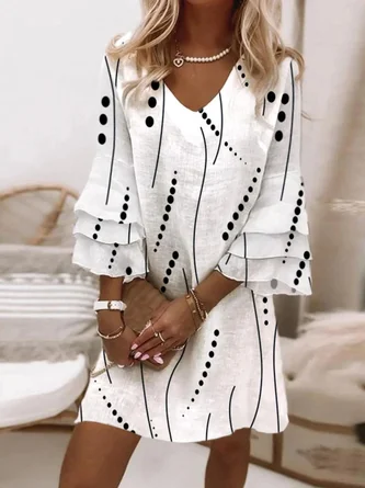 Regular Fit Vacation Dress No