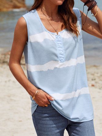 Ombre/tie-Dye Cotton Vintage Shirt & Top