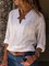 Women Elegant Solid Paneled Long Sleeve V Neck Shirts