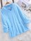 Fleece Hooded Solid Color Autumn Winter Long Sleeve Sweatshirts
