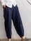 Women Plus Size Casual Daily Solid Cotton Pants