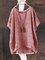 Paneled Bamboo Fiber Short Sleeve Crew Neck Cozy Tops