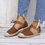 Summer Comfy Espadrilles Sandals Pu Slip On Sandals