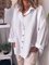 Women Linen V Neck Tops