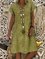 V Neck Women Dresses Shift Daily Vintage Dresses