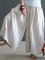 Women Bottoms Vintage Cotton Beige PluS Size Shift Bottoms