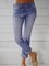 Casual Pockets Denim&jeans Pants