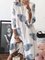 Boho A-Line Round Neck Half Sleeve Dresses