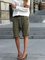 Women's large size loose cotton pants